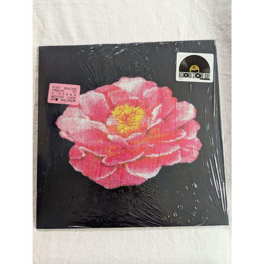 Post Malone RSD Vinyl Tribute to Nirvana Sealed Yellow LP Vinyl Ships Asap